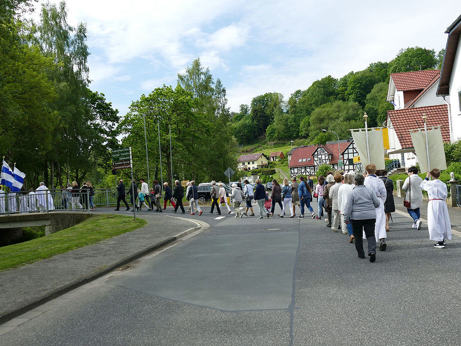 Bittprozession an Christi Himmelfahrt (Foto: Karl-Franz Thiede)